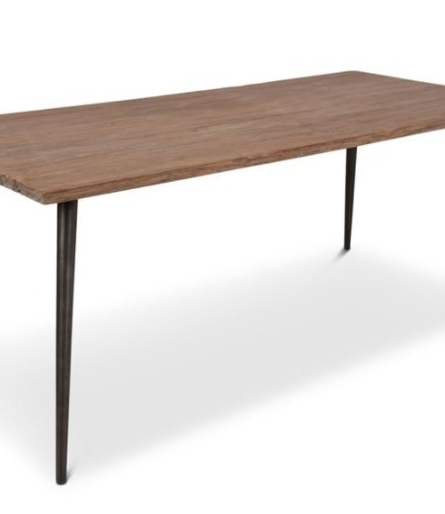 Rene Houtman Finn Eetkamertafel - L220 x B90 x H77 cm - Teak Hout