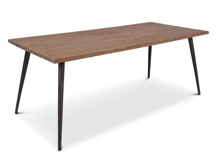 Rene Houtman Finn Eetkamertafel - L220 x B90 x H77 cm - Teak Hout