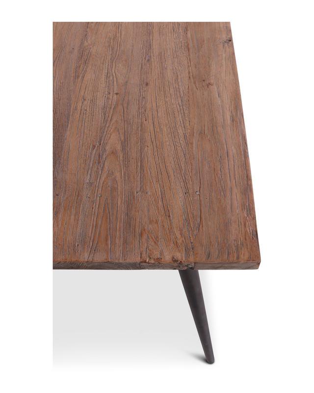 Rene Houtman Finn Eetkamertafel - L220 x B90 x H77 cm - Teak Hout