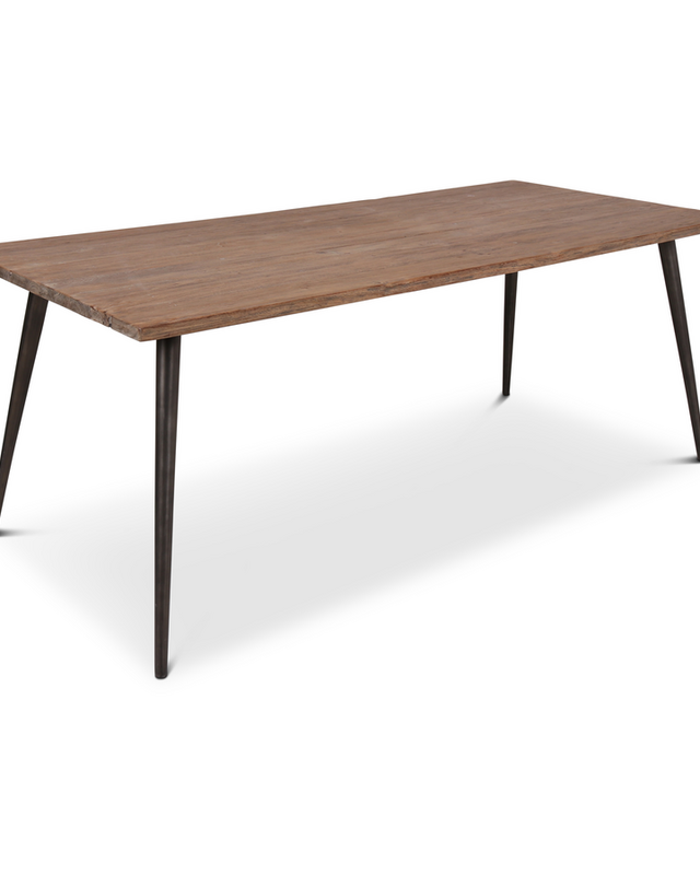 Rene Houtman Finn Eetkamertafel - L220 x B90 x H77 cm - Teak Hout