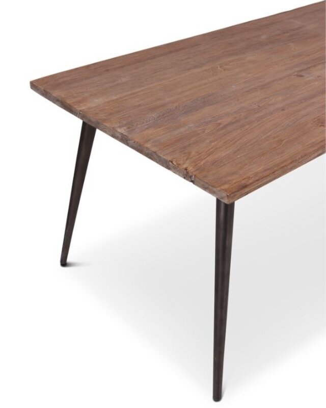 Rene Houtman Finn Eetkamertafel - L200 x B90 x H77 cm - Teak Hout