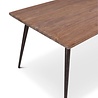 Rene Houtman Finn Eetkamertafel - L200 x B90 x H77 cm - Teak Hout Rene Houtman Finn Eetkamertafel - L200 x B90 x H77 cm - Teak Hout