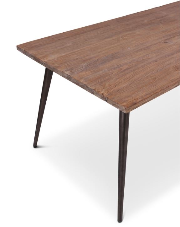 Rene Houtman Finn Eetkamertafel - L200 x B90 x H77 cm - Teak Hout