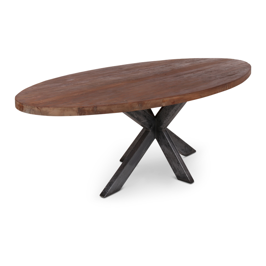 Rene Houtman Leandro Ovalen Eettafel - L240 x B110 x H77 cm