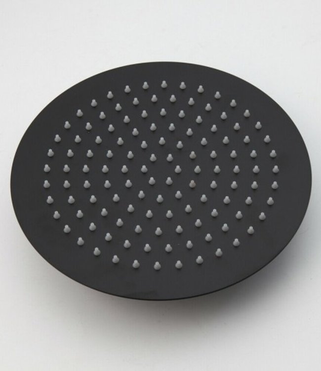 Rene Houtman Regendouche met plafond aansluiting - Zwart