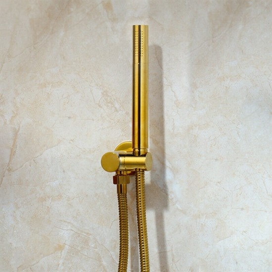Rene Houtman Inbouw douche - Goud