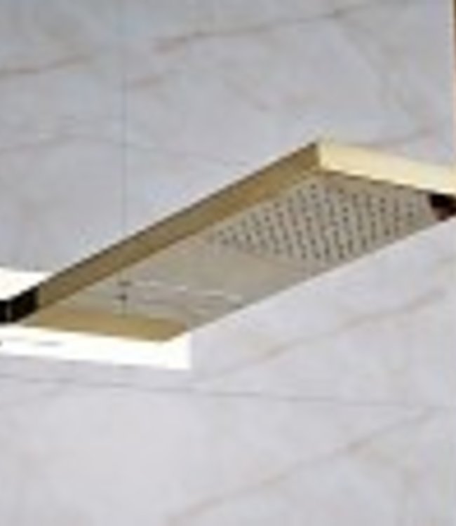 Rene Houtman Grote regendouche - Goud