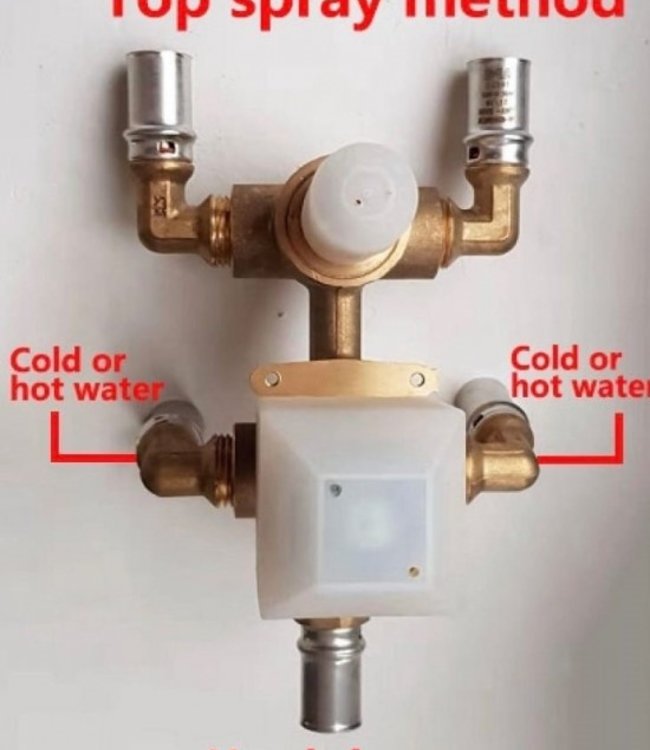 Rene Houtman Grote regendouche - Goud