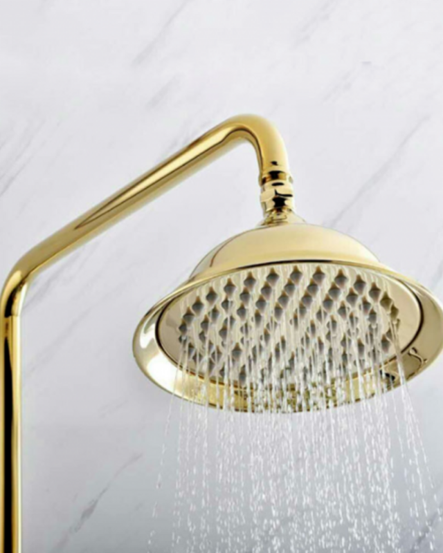 Rene Houtman Opbouw douche set - Goud