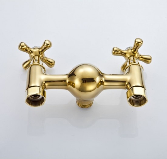 Rene Houtman Opbouw douche set - Goud