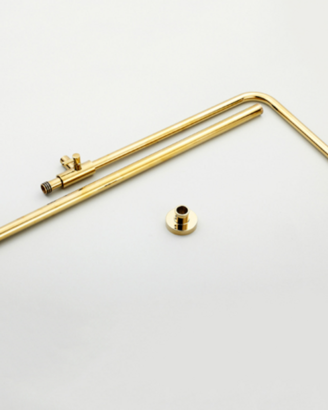 Rene Houtman Opbouw douche set - Goud