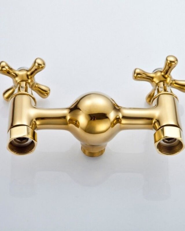 Rene Houtman Opbouw douche nostalgisch - Goud