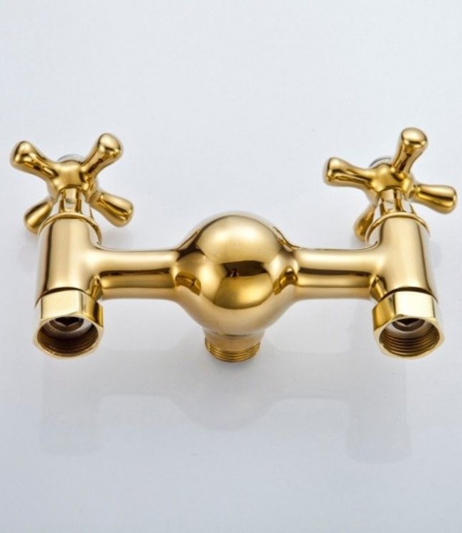 Rene Houtman Opbouw douche nostalgisch - Goud