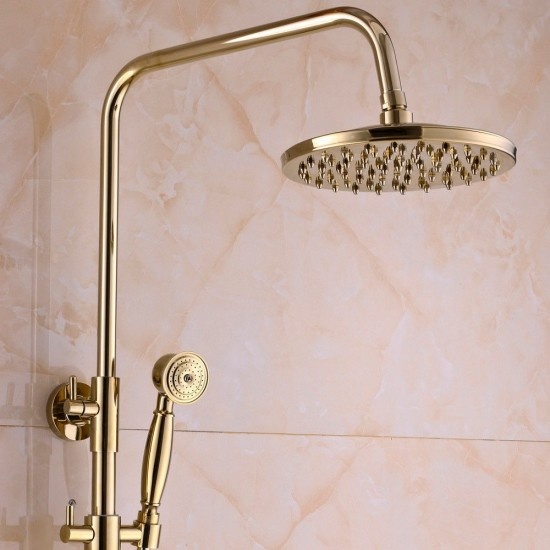 Rene Houtman Opbouw douche nostalgisch - Goud