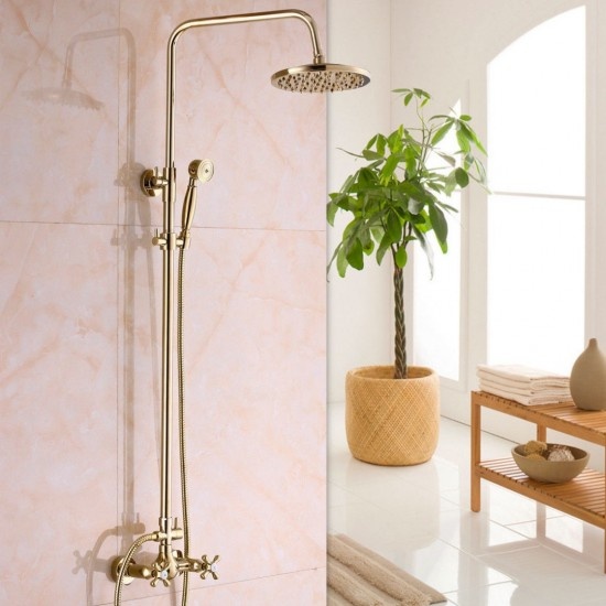 Rene Houtman Opbouw douche nostalgisch - Goud