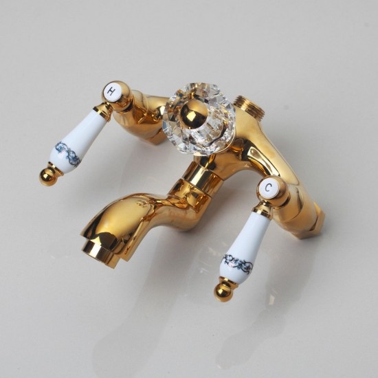Rene Houtman Opbouw douche set - Goud