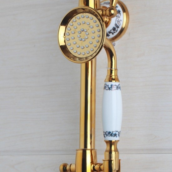 Rene Houtman Opbouw douche set - Goud