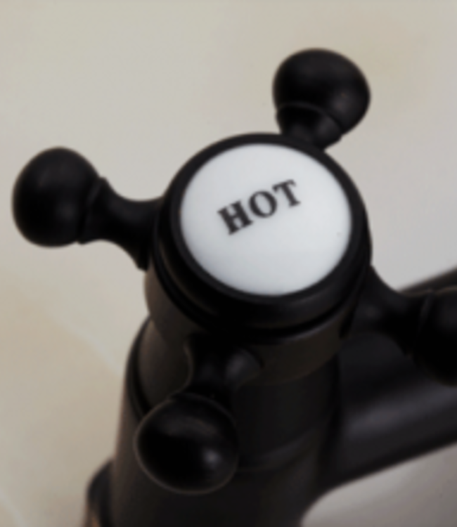 Rene Houtman Olie Bronzen Douchekraan met Douche-stang