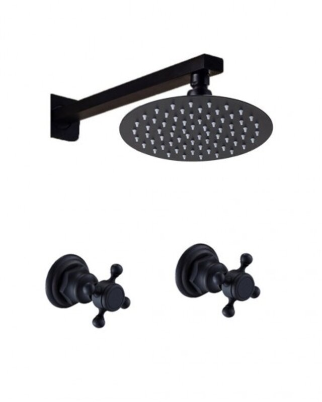 Rene Houtman Inbouw Douche-set Olie Brons
