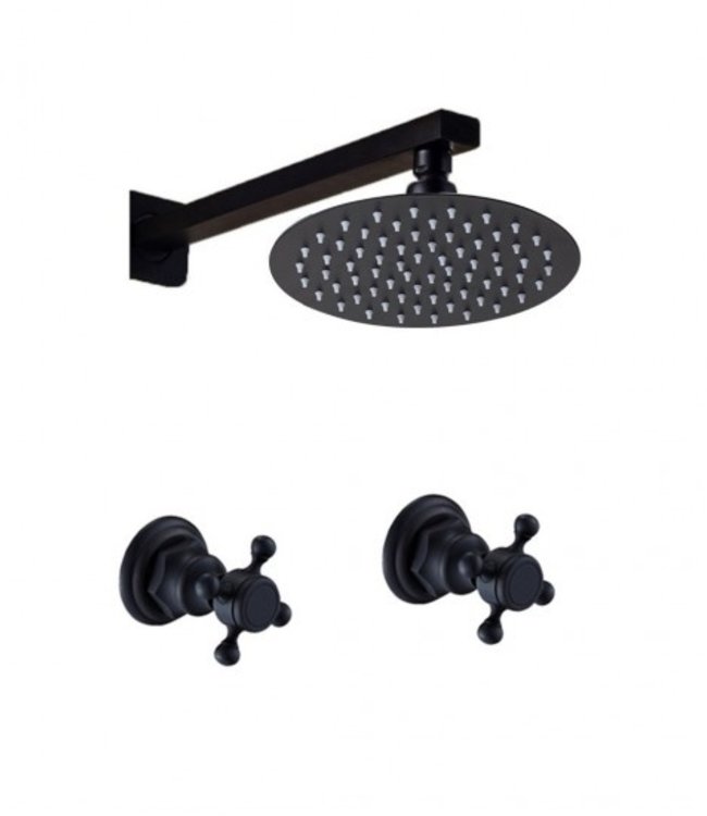 Rene Houtman Inbouw Douche-set Olie Brons
