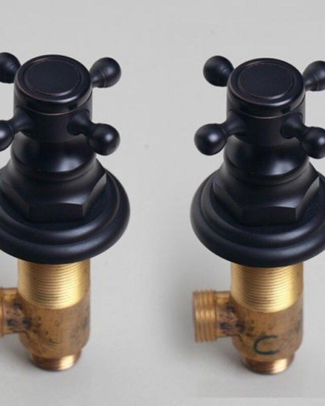 Rene Houtman Inbouw Douche-set Olie Brons