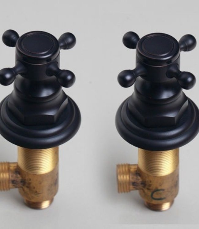 Rene Houtman Inbouw Douche-set Olie Brons