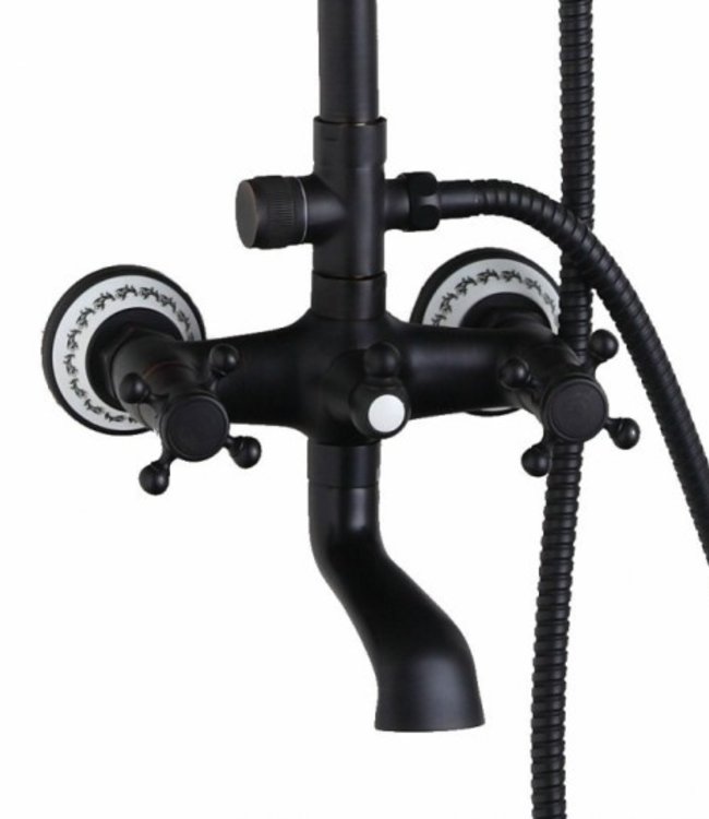 Rene Houtman Regendouche - Nostalgische - Olie Brons