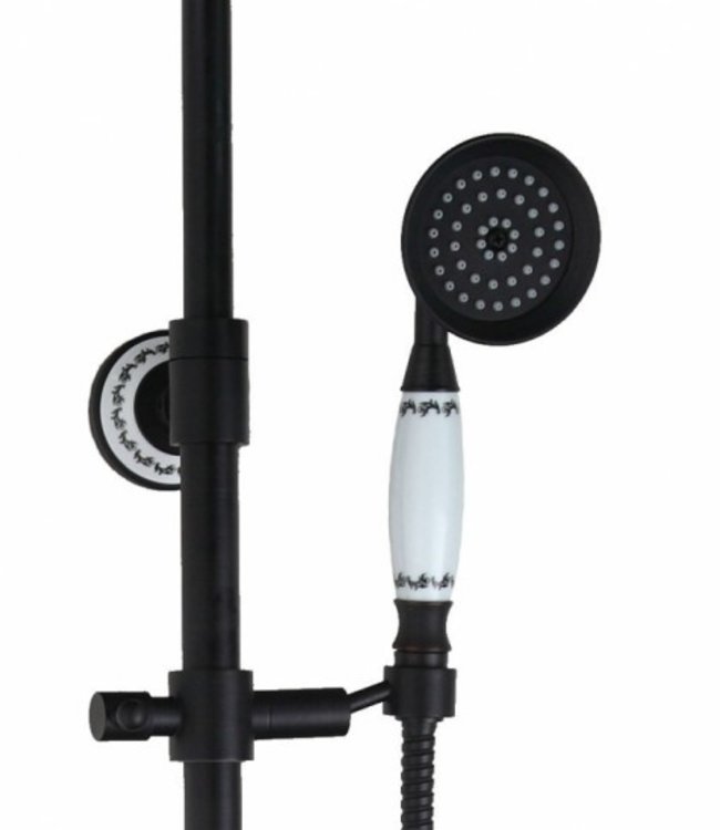 Rene Houtman Regendouche - Nostalgische - Olie Brons