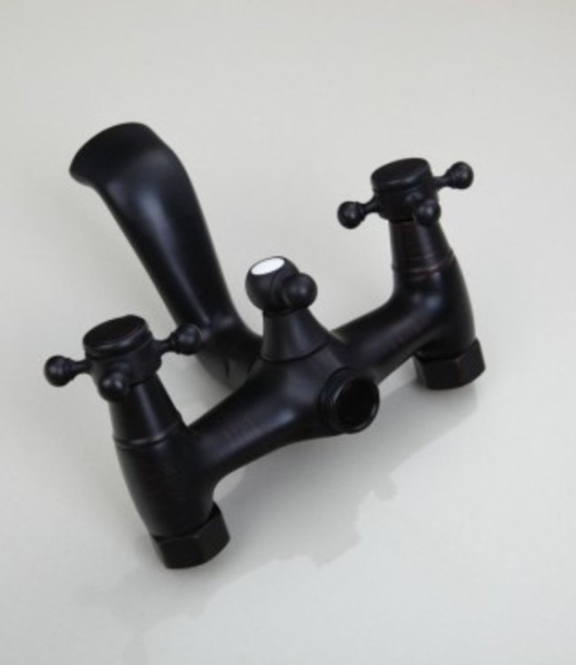 Rene Houtman Regendouche - Nostalgische - Olie Brons