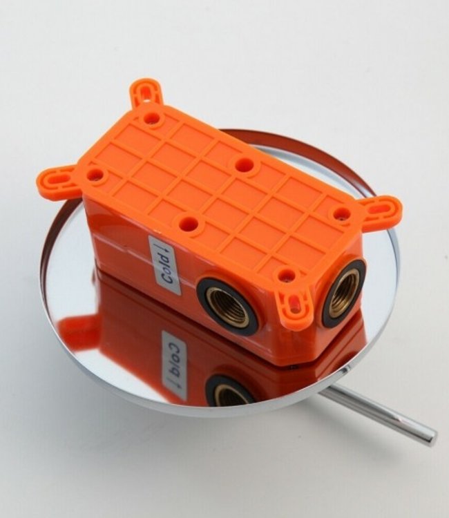 Rene Houtman Chroom Inbouw Regendouche