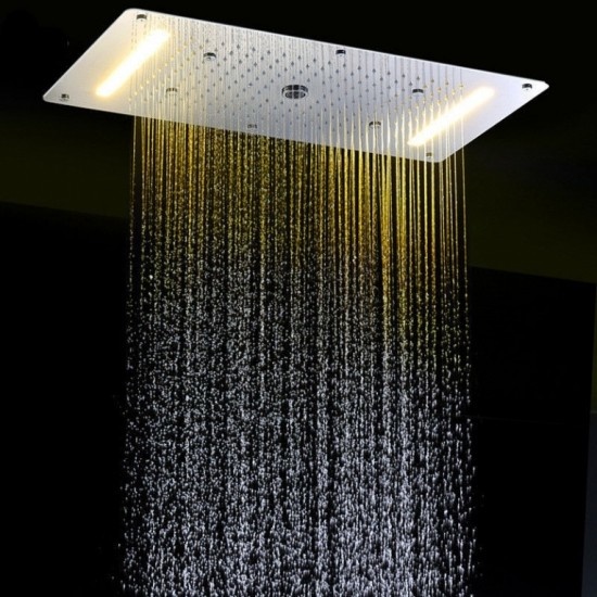 Rene Houtman Luxe Waterval LED Stortdouche Combinatie