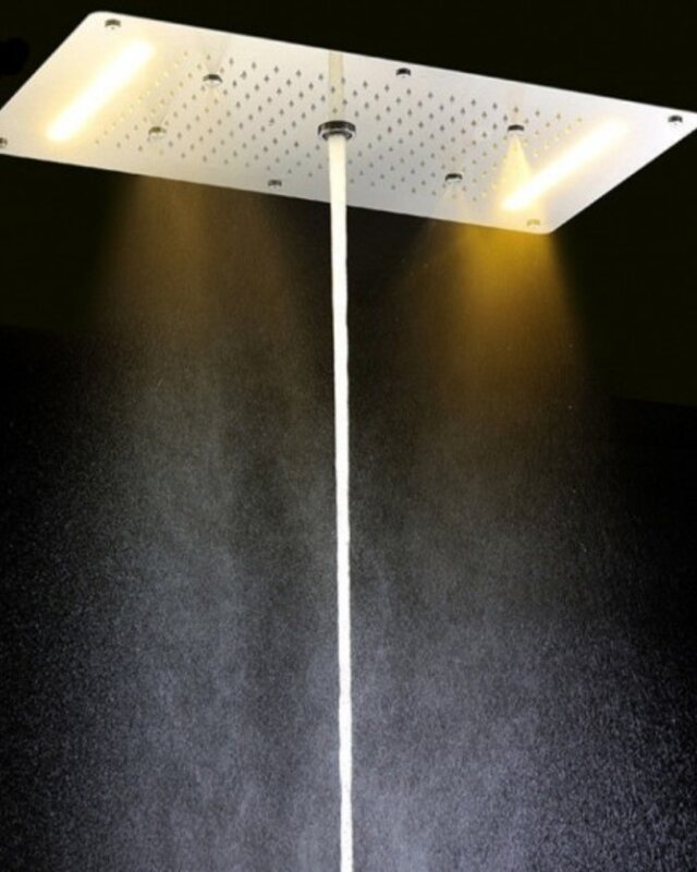Rene Houtman Luxe Waterval LED Stortdouche Combinatie