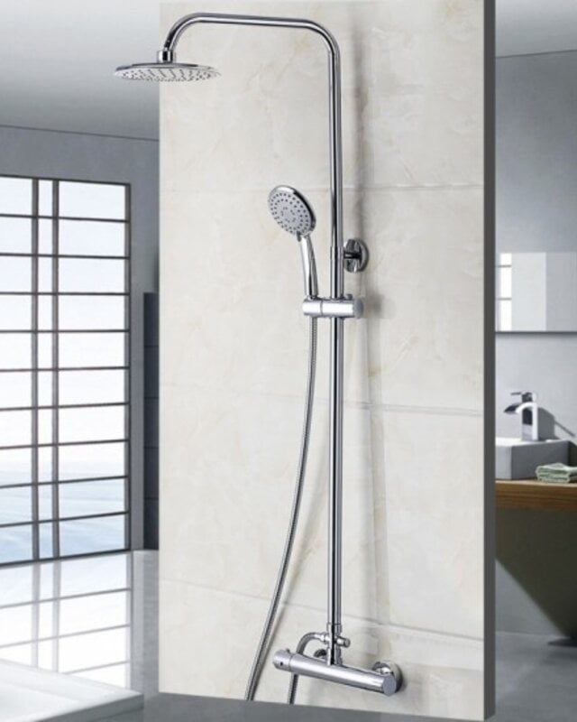 Rene Houtman Thermostatische Chroom Douche-set incl. Handdouche