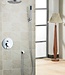 Rene Houtman Chroom Inbouw Douche-set met Plafond Bevestiging