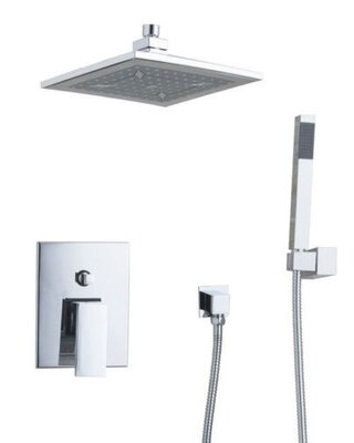 Rene Houtman Stortdouche - 20 cm - Incl. Douche-arm en Handdouche