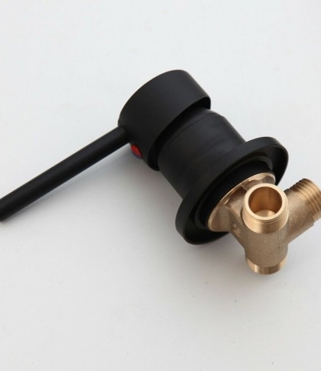 Rene Houtman Zwarte Bidetkraan met Handsproeier