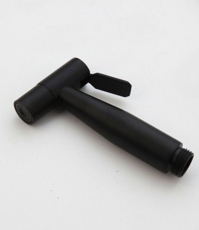 Rene Houtman Zwarte Bidetkraan met Handsproeier