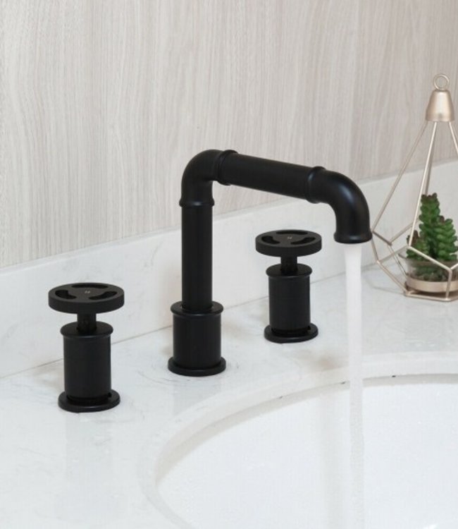 Rene Houtman Industriële - 3-delige - Zwarte Mengkraan