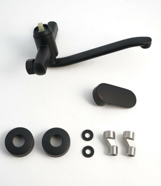 Rene Houtman Zwarte Mengkraan met Draaibare Uitloop