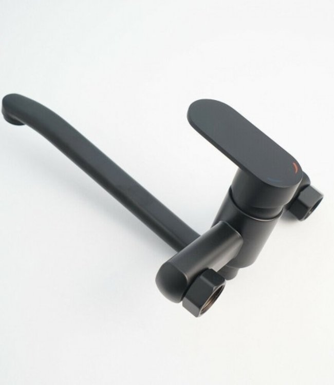 Rene Houtman Zwarte Mengkraan met Draaibare Uitloop