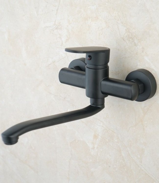 Rene Houtman Zwarte Mengkraan met Draaibare Uitloop