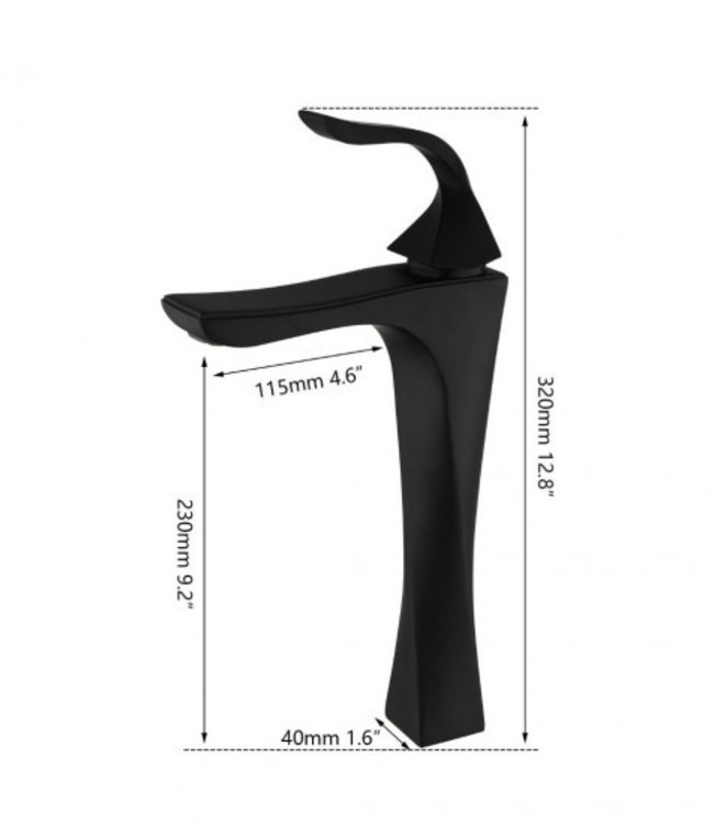 Rene Houtman Moderne Zwarte Mengkraan