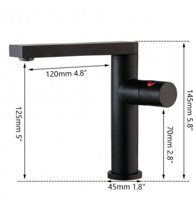 Rene Houtman Moderne Zwarte Mengkraan