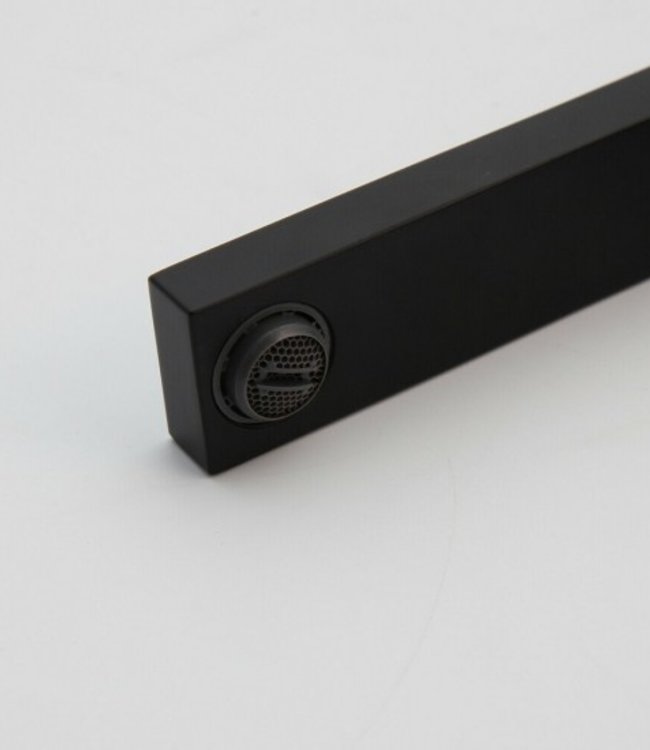 Rene Houtman Moderne Hoge Zwarte Wastafelkraan