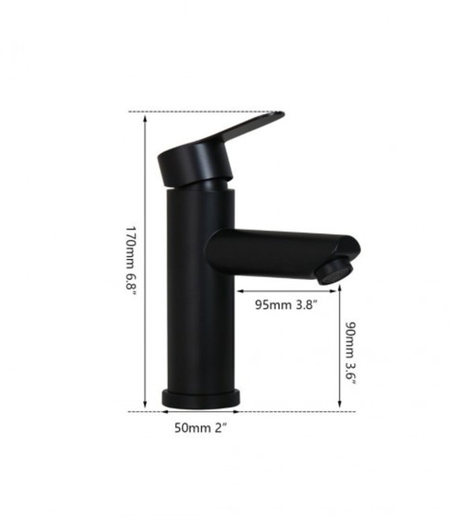 Rene Houtman Mengkraan - Zwart