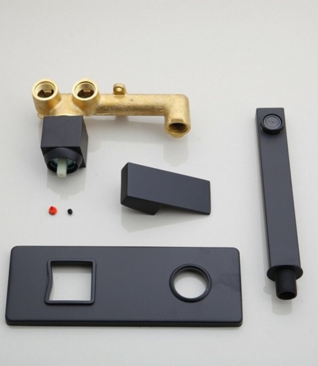 Rene Houtman Inbouw kraan - Zwart