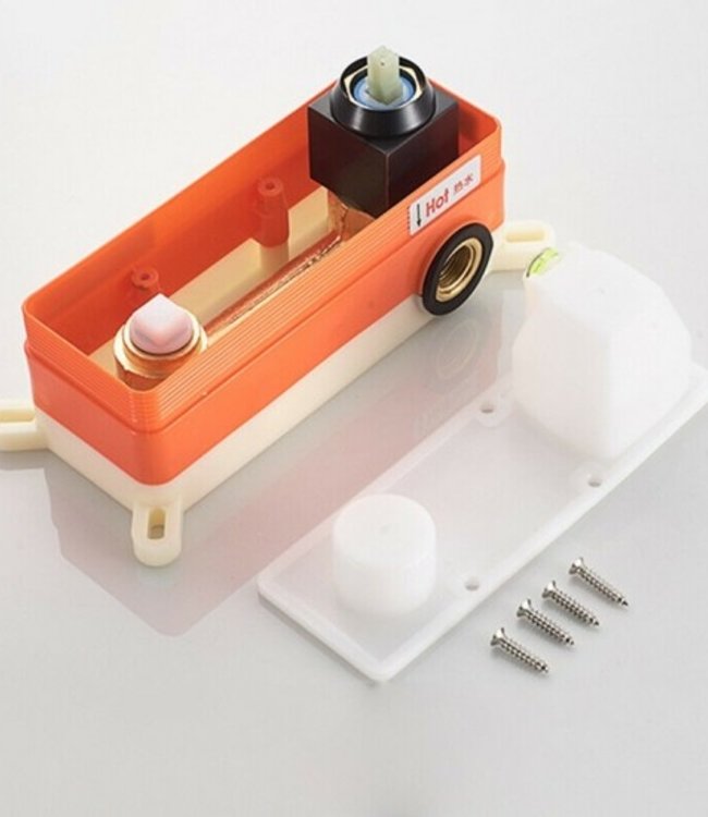 Rene Houtman Luxe Zwarte Inbouw Waterval Kraan