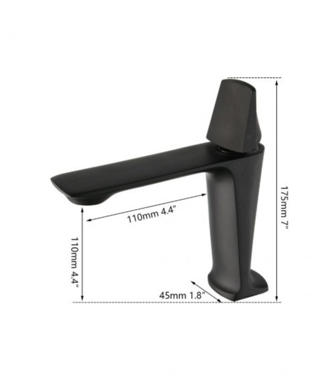 Rene Houtman Moderne Zwarte Kraan