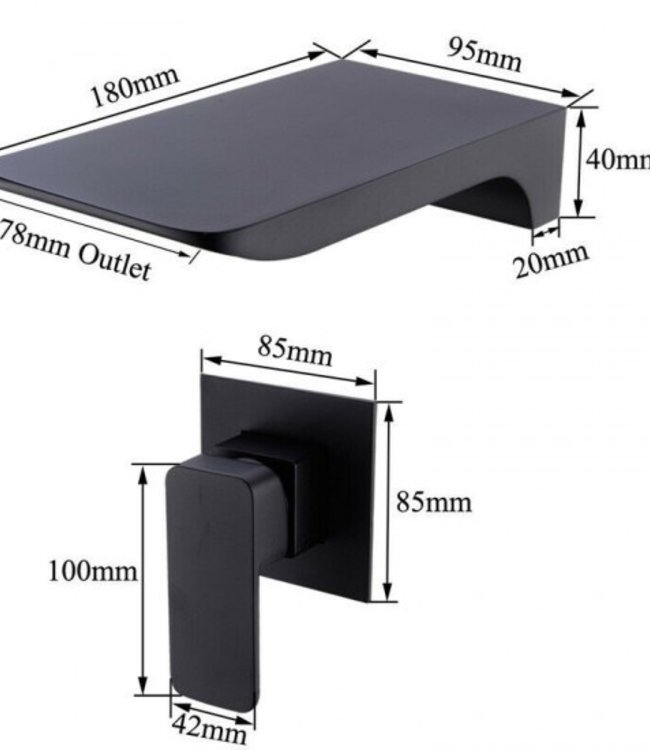 Rene Houtman Zwarte Inbouw Kraan