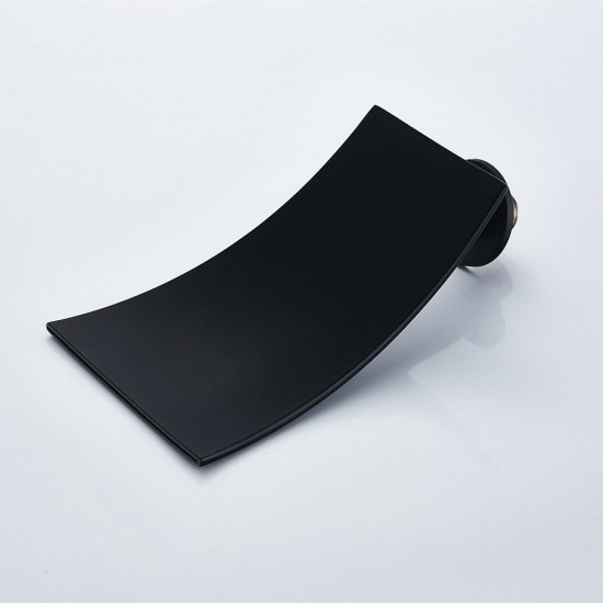 Rene Houtman Mat Zwarte Inbouw Waterval Kraan